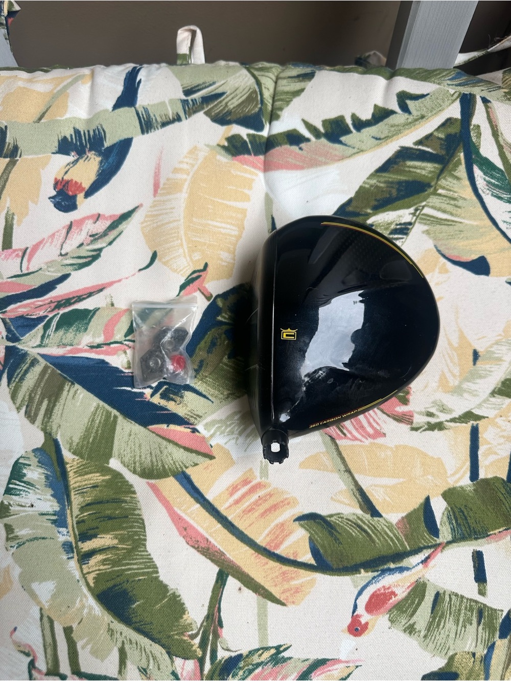 Cobra Speedzone Driver golf head with extra weights